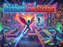 Гульня Stickhero Love Stickgirl онлайн