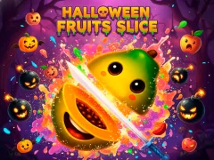 Гульня Halloween Fruits Slice онлайн