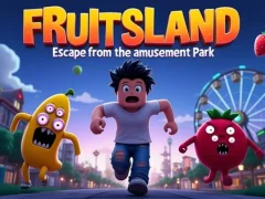 Гульня Fruits Land: Escape from the Amusement Park онлайн