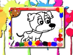 Гульня Dogs Coloring Book онлайн