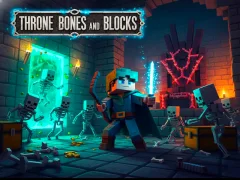 Гульня Throne Bones And Blocks онлайн