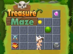 Гульня Treasure Maze онлайн