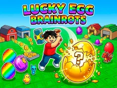 Гульня Break a Lucky Egg Brainrots онлайн
