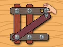 Гульня Wood Nuts Master: Screw Puzzle онлайн