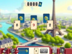 Гульня Solitaire World Tour онлайн