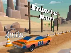 Гульня Stunt car Races онлайн