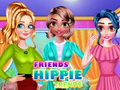 Гульня Friends Hippie Trends онлайн