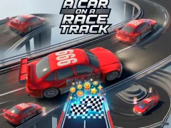 Гульня A Car on a Race Track онлайн
