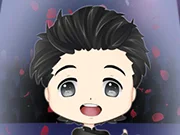 Гульня Cute Yuri on Ice Dress Up онлайн