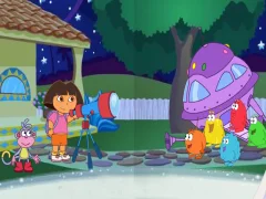 Гульня Dora The explorer Dora's Space Adventure онлайн