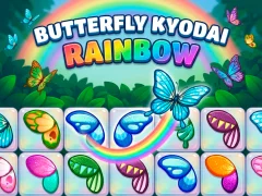 Гульня Butterfly Kyodai Rainbow онлайн