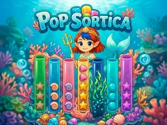 Гульня Pop Sortica онлайн