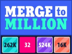 Гульня Merge to Million онлайн