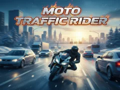 Гульня Moto Traffic Rider онлайн