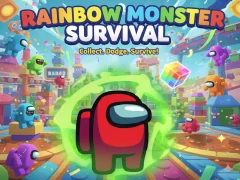 Гульня Rainbow Monster Survival онлайн