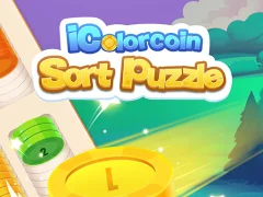 Гульня iColorcoin Sort Puzzle онлайн
