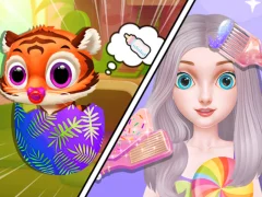 Гульня Fun Mini Games For Princess онлайн