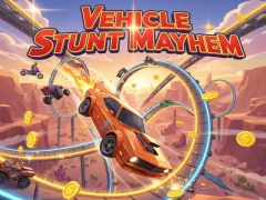 Гульня Vehicle Stunt Mayhem онлайн