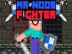 Гульня Mr Noob Fighter онлайн