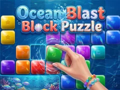 Гульня Ocean Blast Block Puzzle онлайн