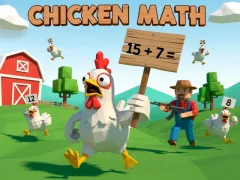 Гульня Chicken Math онлайн