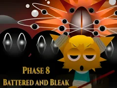 Гульня Sprunki Phase 8: Battered & Bleak онлайн
