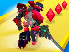 Гульня Robot Runner Fight онлайн