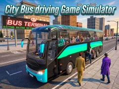 Гульня City Bus driving Game Simulator онлайн