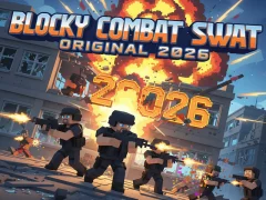 Гульня Blocky Combat Swat Original 2026 онлайн