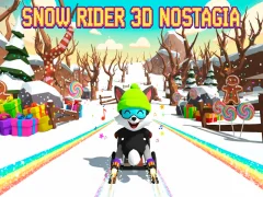 Гульня Snow Rider 3D Nostalgia онлайн