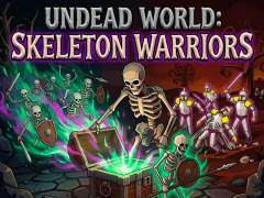 Гульня Undead World: Skeleton Warriors онлайн
