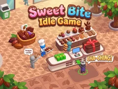 Гульня Sweet Bite Idle Game онлайн