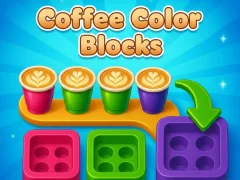 Гульня Coffee Color Blocks онлайн
