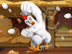 Гульня Angry Chicken: Egg Madness онлайн