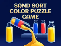 Гульня Sand Sort Color Puzzle Game онлайн