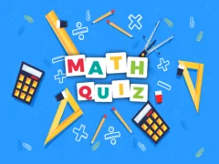 Гульня Math Quiz Game онлайн