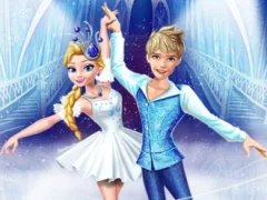 Гульня Elsa and Jack Ice Ballet Show онлайн
