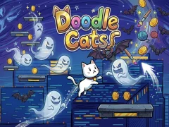 Гульня Doodle Cats онлайн