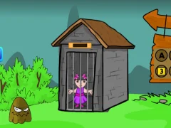 Гульня Purple Beauty Girl Rescue онлайн