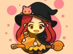 Гульня Potion Merge Witch онлайн
