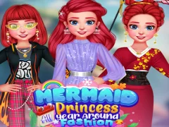 Гульня Mermaid Princess All Year Around Fashion онлайн