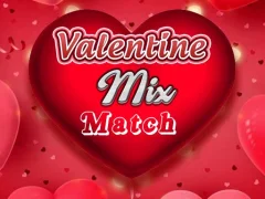 Гульня Valentine Mix Match онлайн