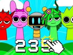 Гульня Sprunki Clicker Game онлайн