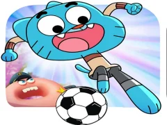 Гульня Gumball Soccer Game онлайн