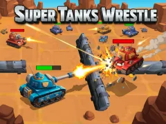 Гульня Super Tanks Wrestle онлайн