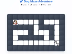 Гульня Dog Maze Adventure онлайн