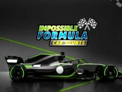 Гульня Impossible Formula Car Stunts онлайн