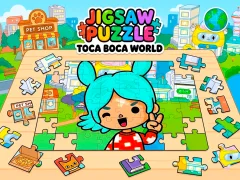 Гульня Jigsaw Puzzle: Toca Boca World онлайн