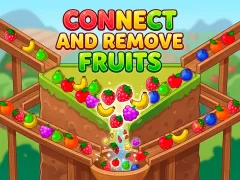 Гульня Connect and Remove Fruits онлайн