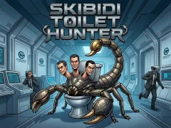 Гульня Skibidi Toilet Hunter онлайн